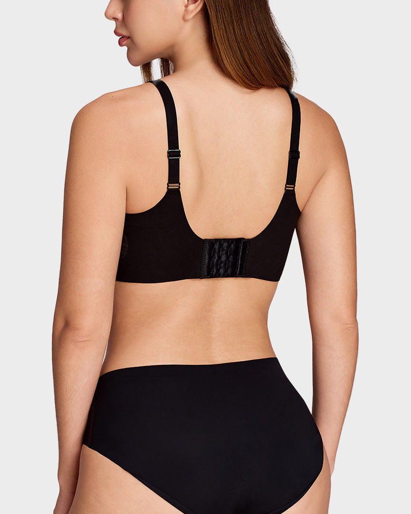 Mesh Crossover Wireless Lift Bra