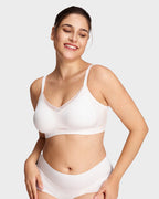 Mesh Crossover Wireless Lift Bra