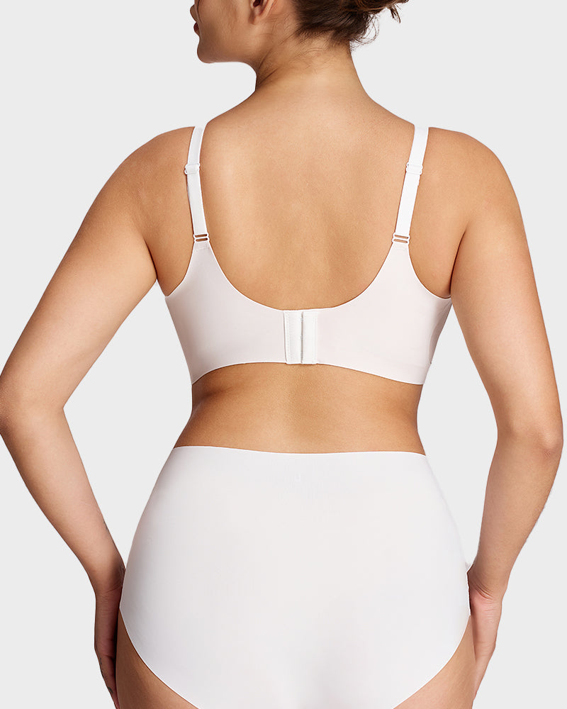 Mesh Crossover Wireless Lift Bra