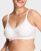 Mesh Crossover Wireless Lift Bra