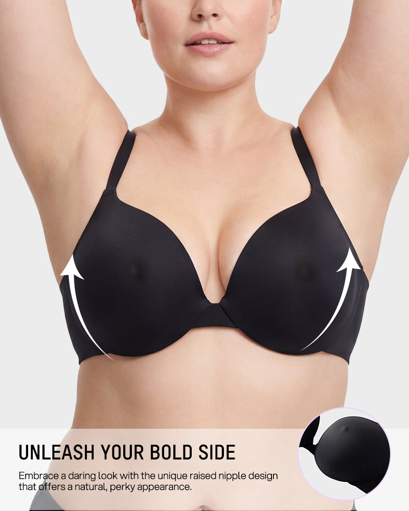 Nipple Push-Up Bra