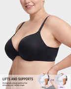 Nipple Push-Up Bra