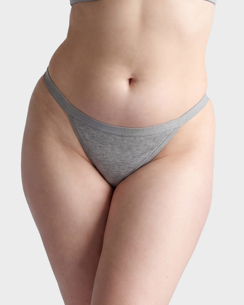 No-Show Seamless Cotton Thong(5 pack)
