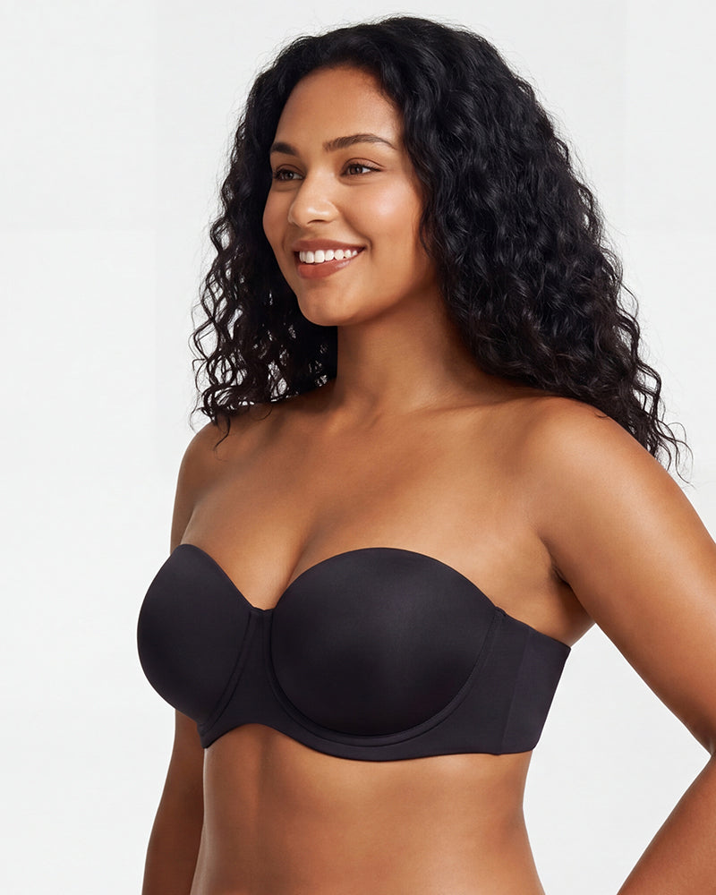 No-Slip Strapless Full Support Bra