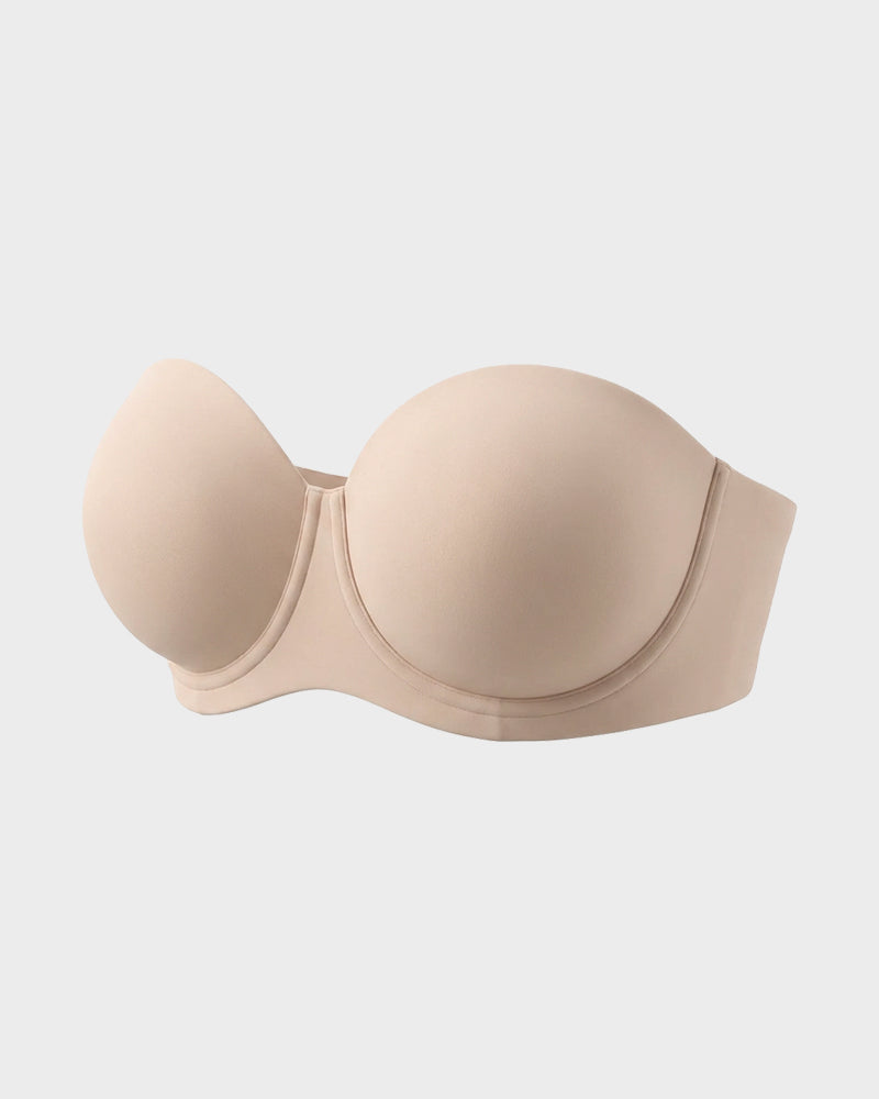 No-Slip Strapless Full Support Bra