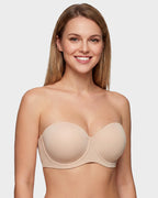 No-Slip Strapless Full Support Bra