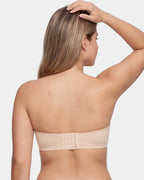 No-Slip Strapless Full Support Bra