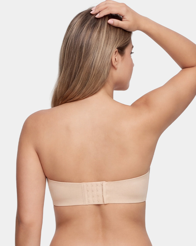 No-Slip Strapless Full Support Bra