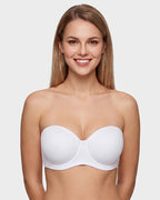 No-Slip Strapless Full Support Bra