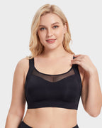 No-Spill Full Coverage Seamless Support Bra