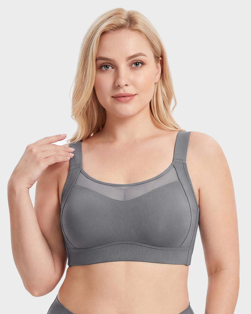 No-Spill Full Coverage Seamless Support Bra