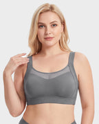 No-Spill Full Coverage Seamless Support Bra