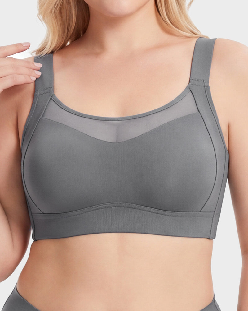 No-Spill Full Coverage Seamless Support Bra