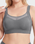 No-Spill Full Coverage Seamless Support Bra