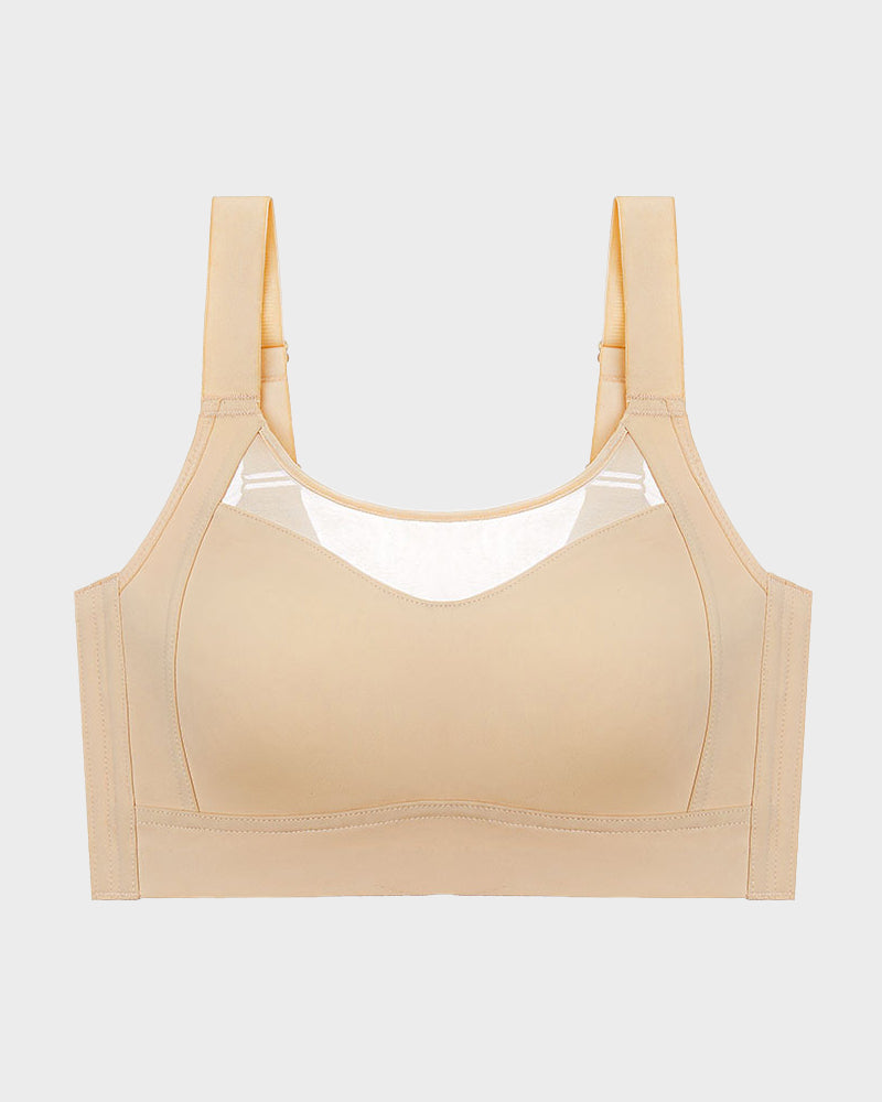 No-Spill Full Coverage Seamless Support Bra