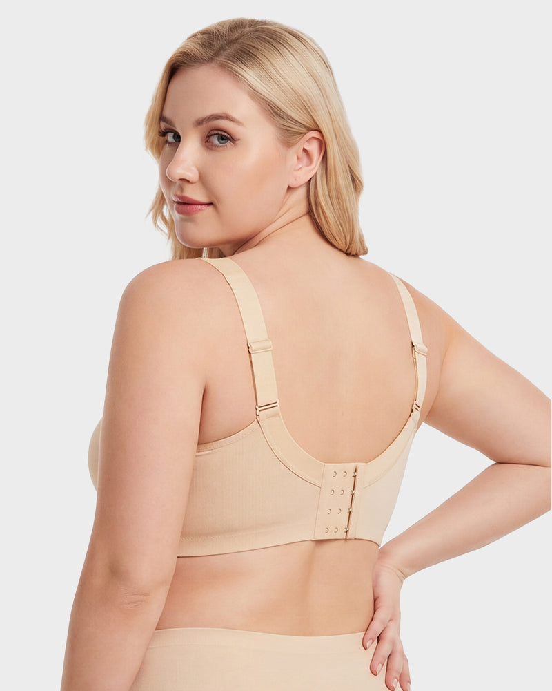 No-Spill Full Coverage Seamless Support Bra