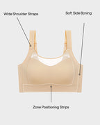 No-Spill Full Coverage Seamless Support Bra