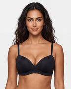 No Underwire Push-Up Plunge Bra