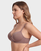 No Underwire Push-Up Plunge Bra