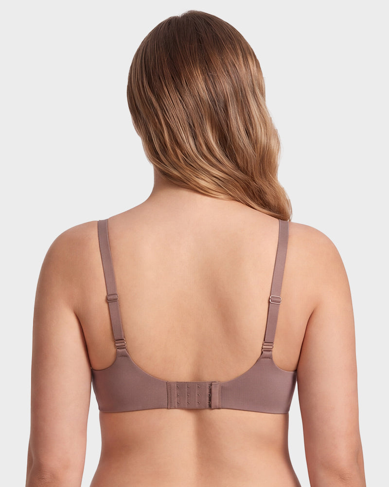 No Underwire Push-Up Plunge Bra
