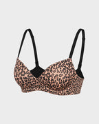 No Underwire Push-Up Plunge Bra