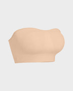 Non-Slip Bandeau Seamless Wireless Strapless Bra