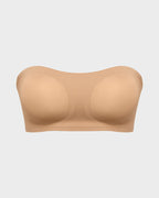 Non-Slip Crossover Side Hook Bandeau Bra