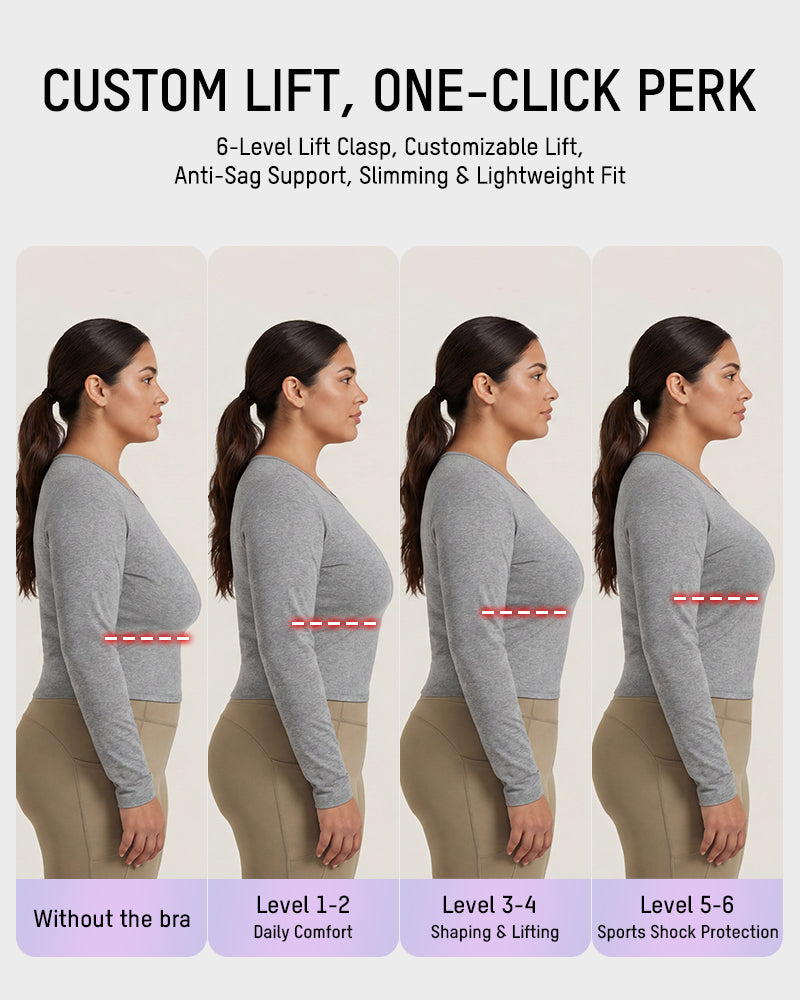 Piano Clasp™ 3D Lift Wireless Bra