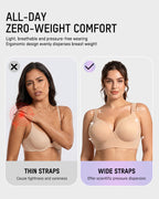 Piano Clasp™ 3D Lift Wireless Bra