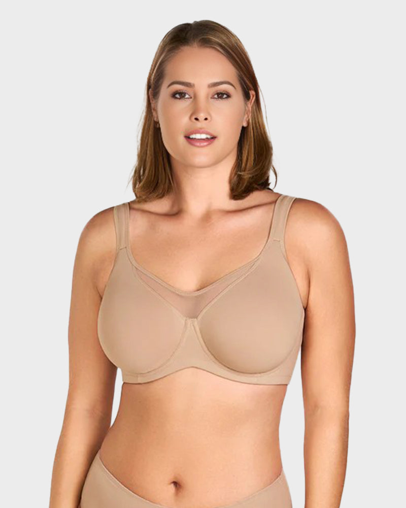 Plus Size Cooling Full Coverage Minimizer Bra Main image
