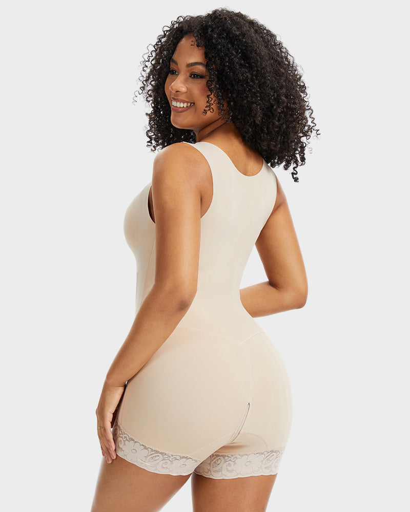 Double-Layer PowerMesh Tummy Sculpt Bodysuit Secondary image