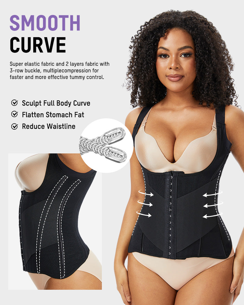 PowerMesh Double-Layer Waist Trainer Shapewear Secondary image