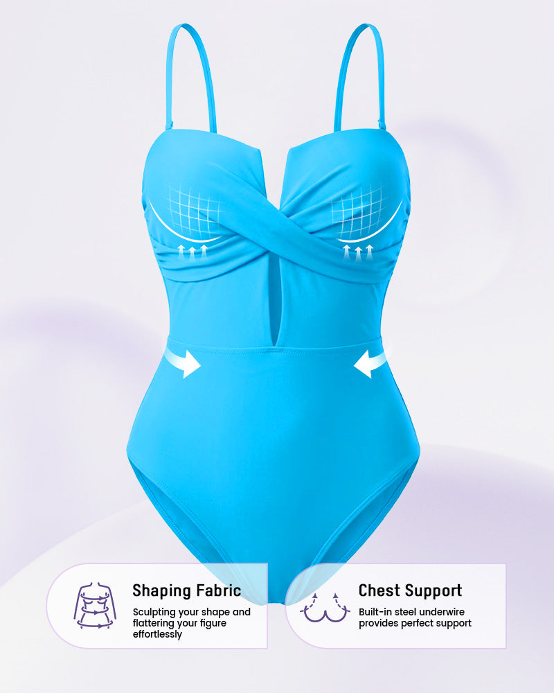 Push Up Tummy Control One Piece Swimsuit Secondary image