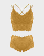 Romantic Lace Bralette & Panty Bundle