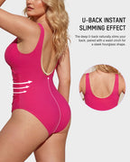 SculptSkin™ PlungeLift One-Piece Swimsuit