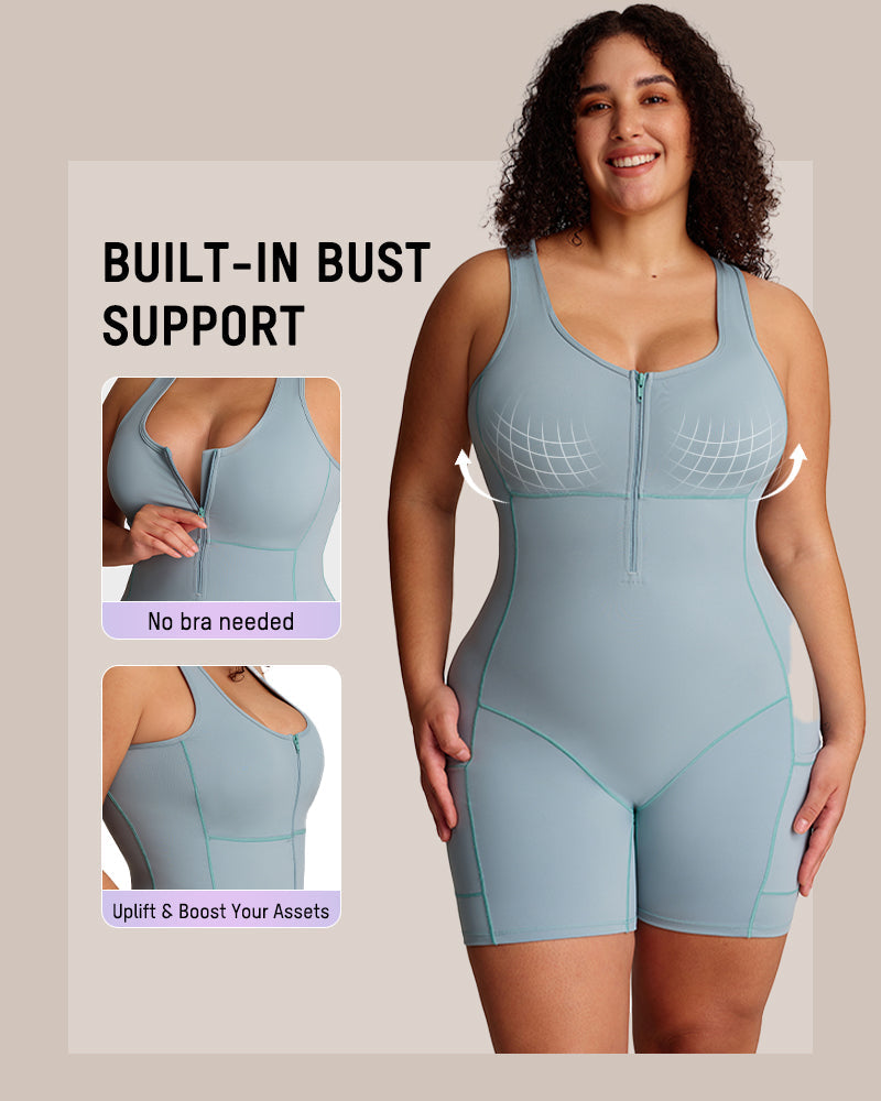 Sculpt & Sweat Sauna Workout Romper Secondary image