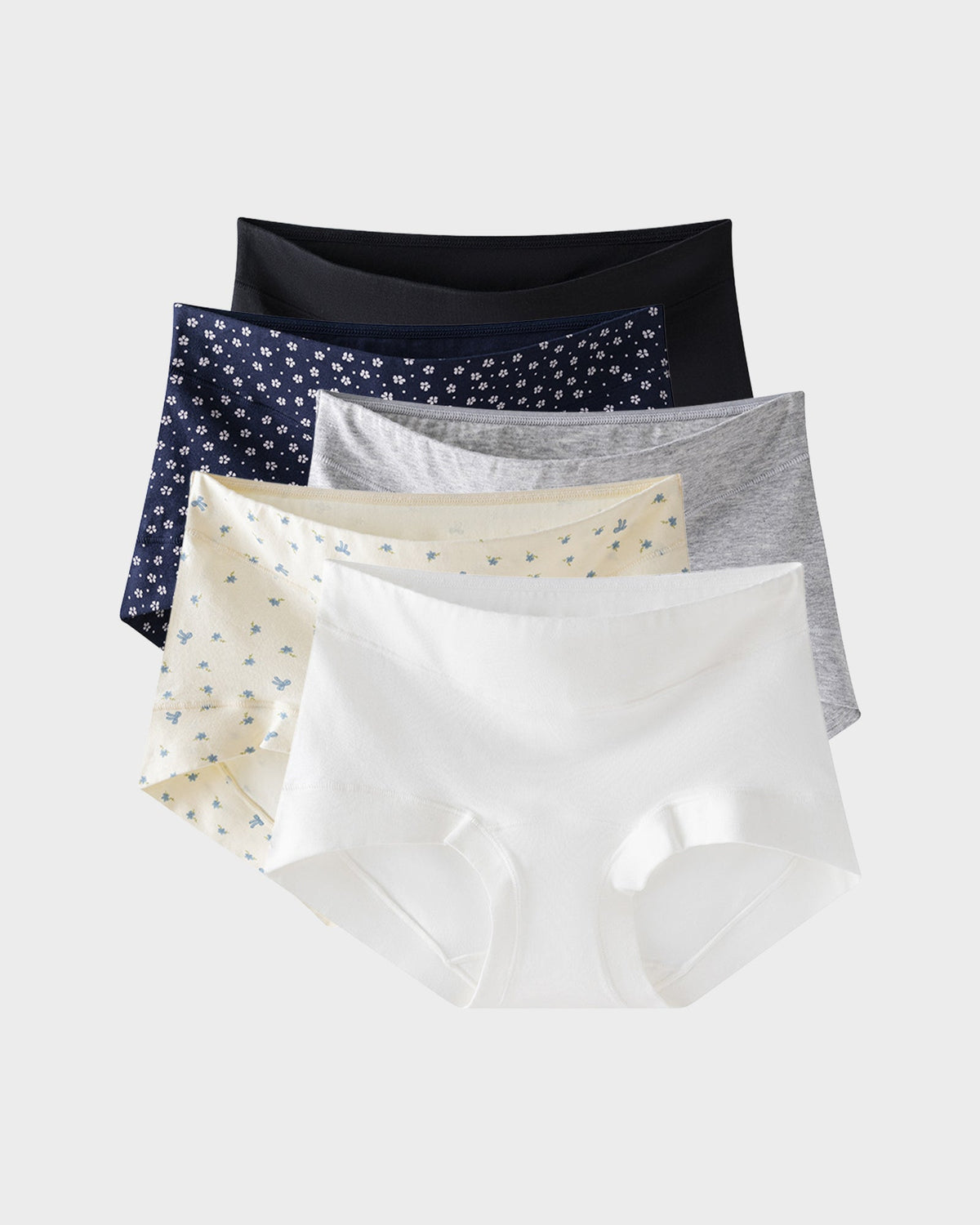 Seamless Antibacterial Cotton Boxer Panties (5 Pack) Main image