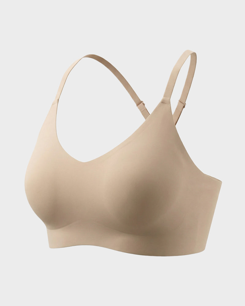 Seamless Backless Lace Bralette