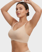 Seamless Backless Lace Bralette
