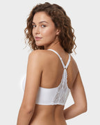 Seamless Backless Lace Bralette