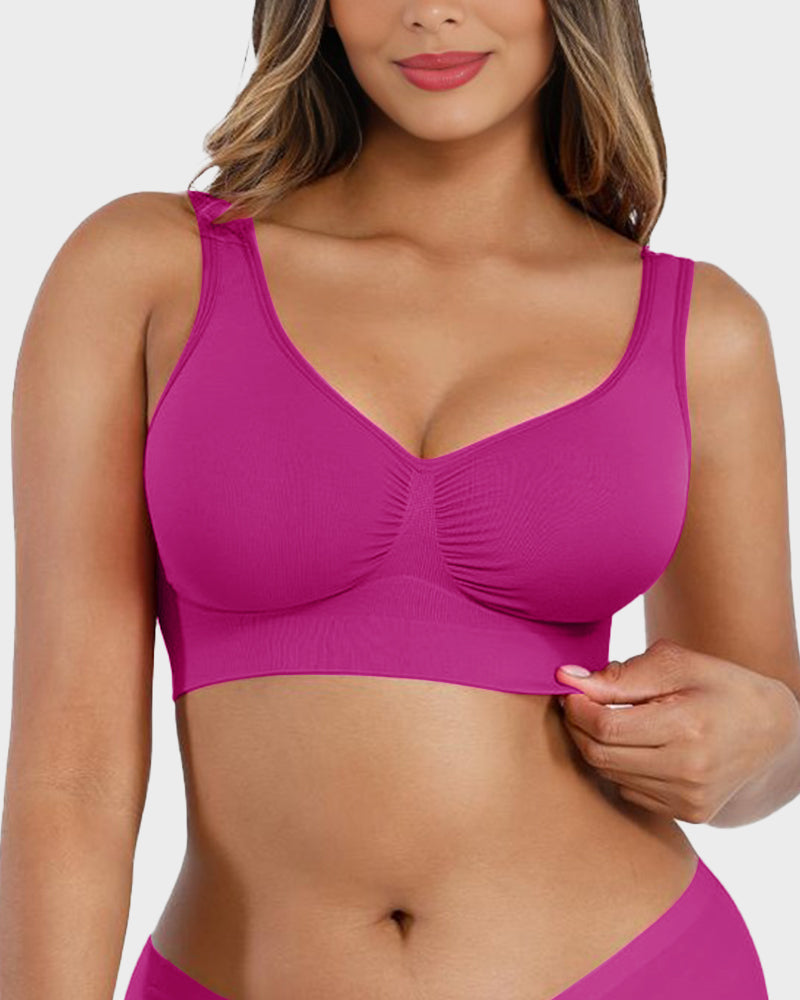 Seamless Comfort Workout Sports Bra Main image