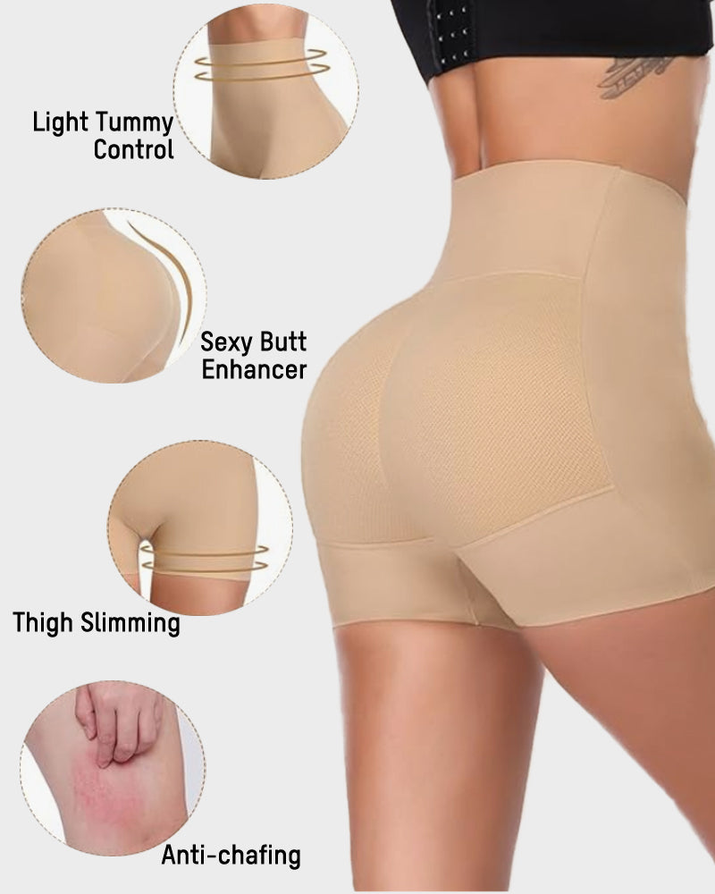 Seamless High-Waist Booty Lift Tummy Control Shapewear Shorts Secondary image