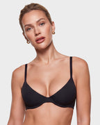 Seamless Push-Up Deep V Bra