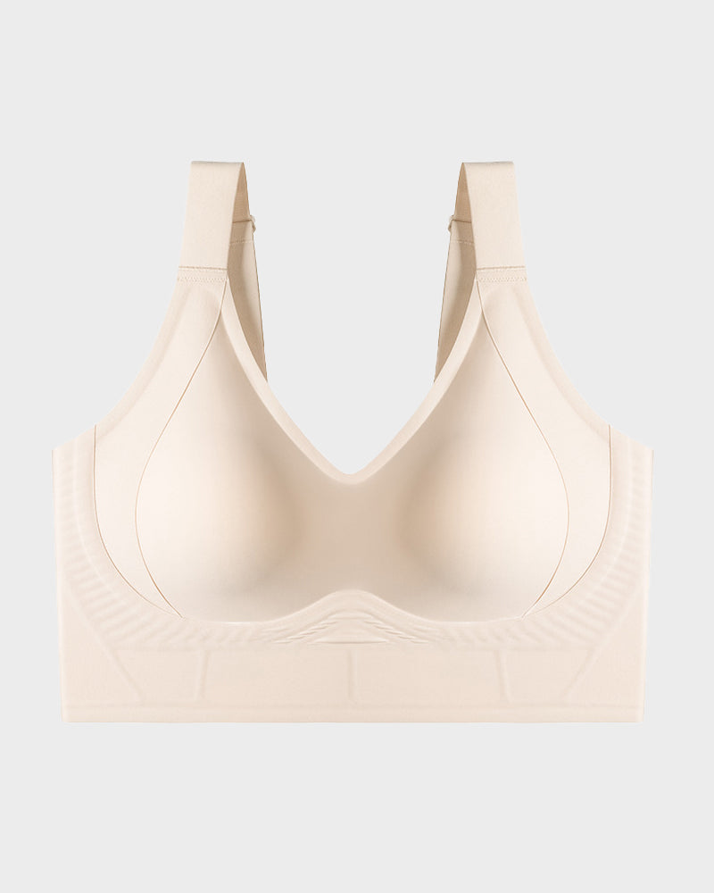 Seamless Wireless Support Bra