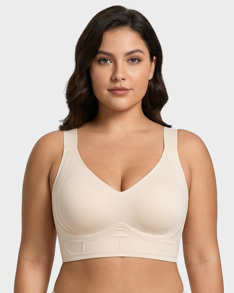 Seamless Wireless Support Bra