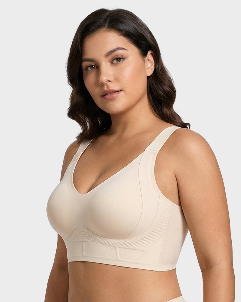 Seamless Wireless Support Bra