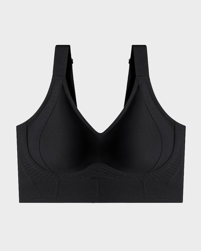 Seamless Wireless Support Bra