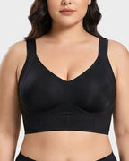 Seamless Wireless Support Bra