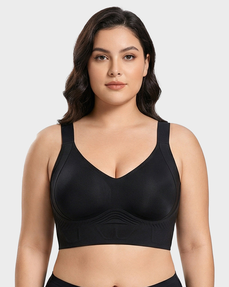 Seamless Wireless Support Bra