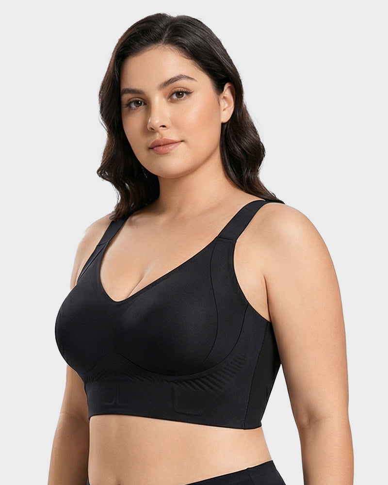 Seamless Wireless Support Bra